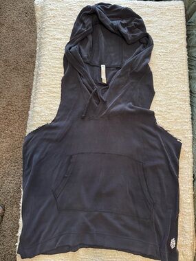 FP Movement by Free People Navy Sleeveless Hoodie Tank
